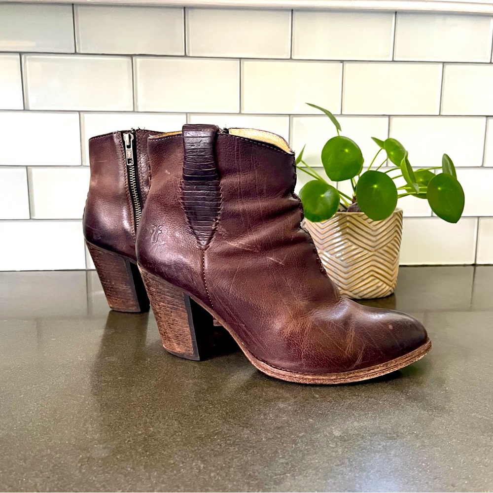 Frye Ilana Whipstitch Ankle Boot